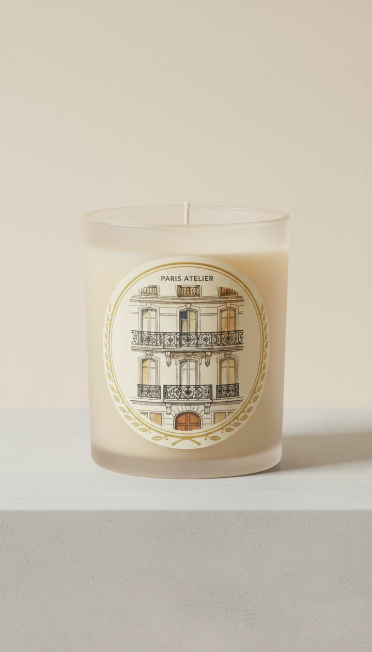 Paris Atelier Art Candle